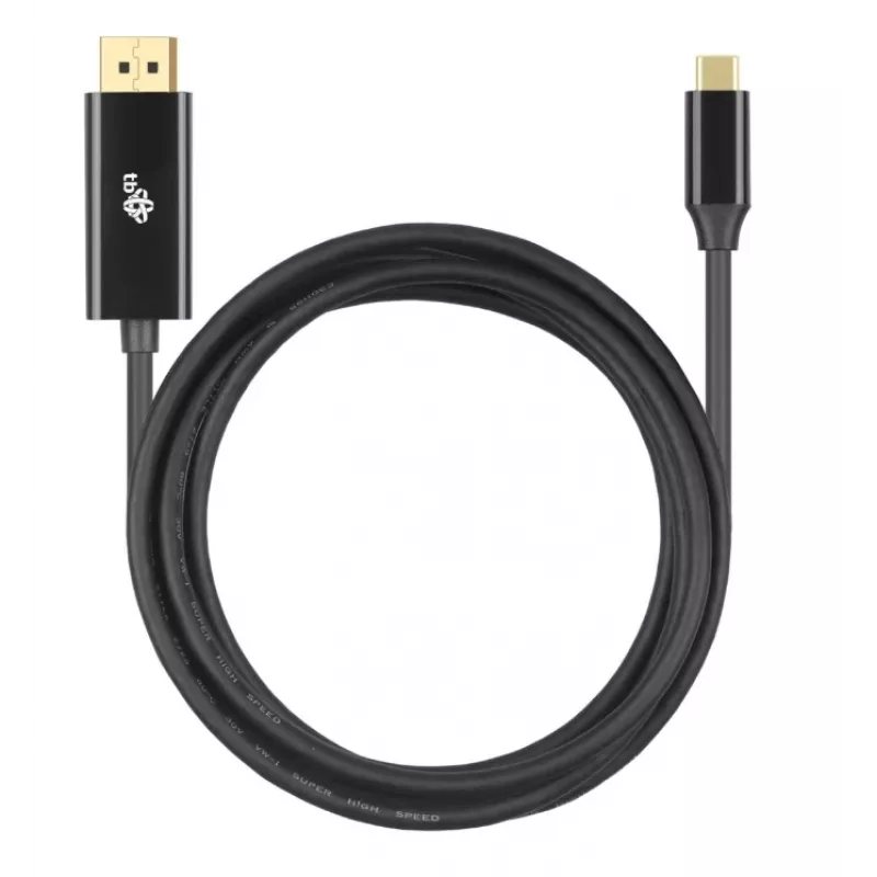 USB-C–DisplayPort-kaapeli TB AKTBXVDUSBCDP2B 2 m – musta