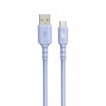 TB-kaapeli USB-A - USB-C violetti 1 m