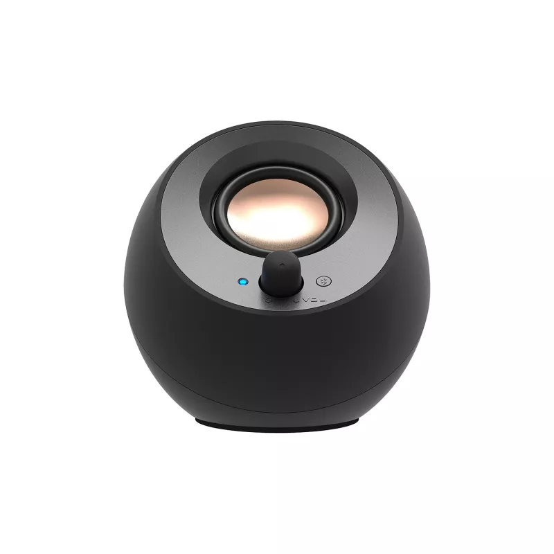 CREATIVE Pebble V3 minimalistinen 2.0 USB-C-pöytäkaiutin USB-äänellä, Clear Dialog Enhancement, Bluetooth 5.0, 8W RMS 16W huipputeholla