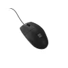 Langallinen toimistohiiri NATEC Ruff Plus USB Type-A, oikeakätinen, 1200 DPI, 3 painiketta, musta