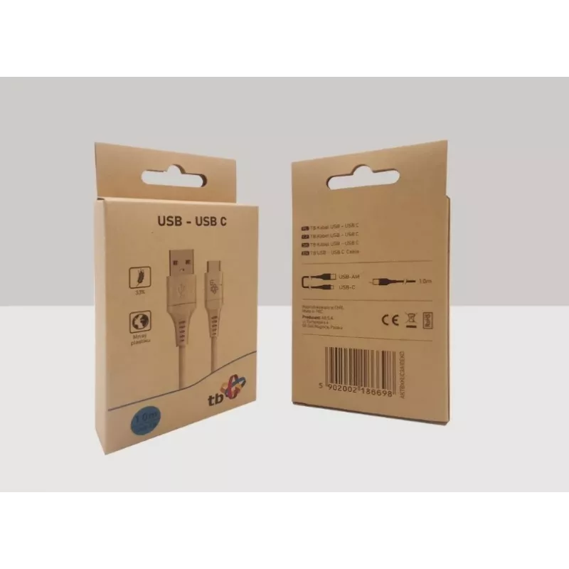 TB Touch Eco Friendly USB A 2.0 - USB C -kaapeli