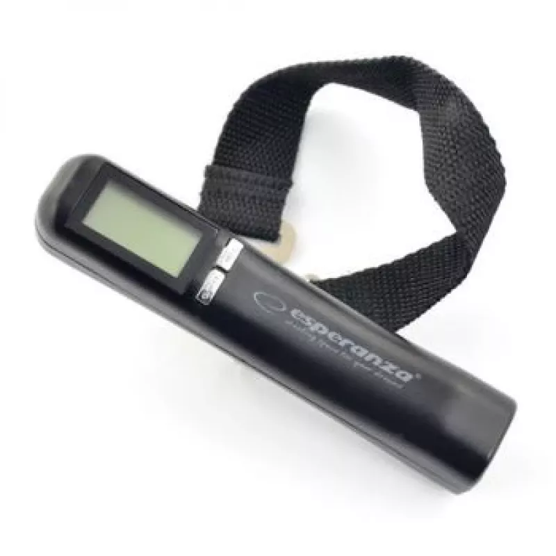 Elektroninen matkatavara-vaaka Esperanza ETS001, enintään 50 kg, musta