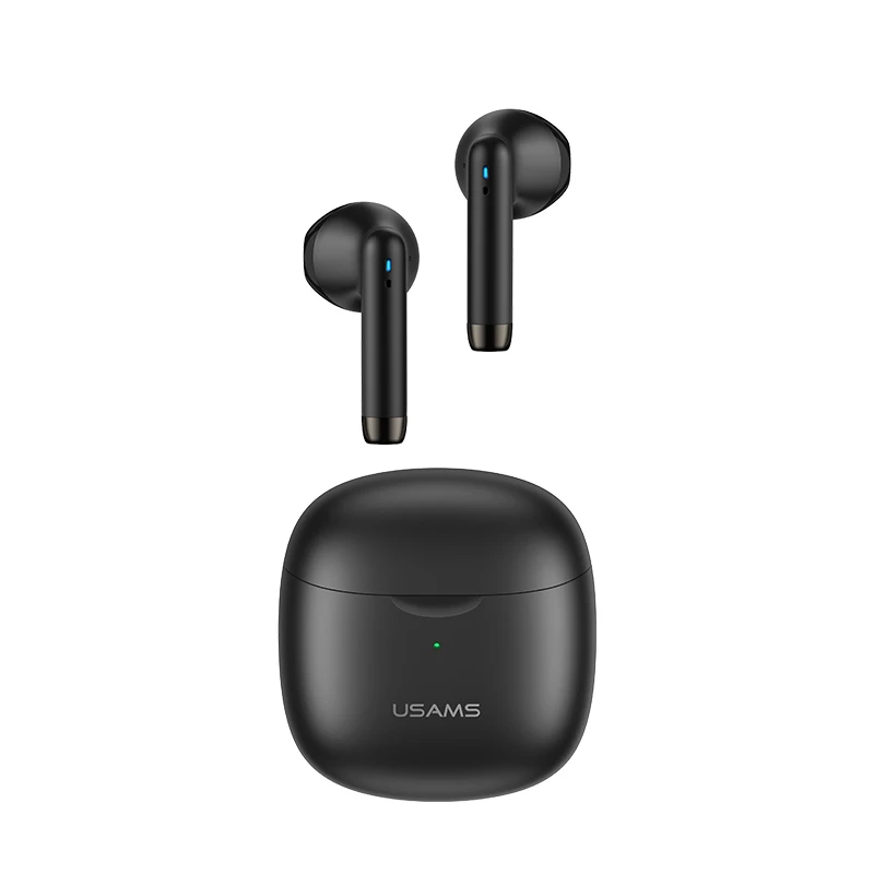 USAMS kuulokkeet Bluetooth 5.0 TWS IAseries langattomat musta/musta BHUIA01 (US-IA04)