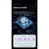 USAMS kuulokkeet Bluetooth 5.0 TWS IAseries langattomat musta/musta BHUIA01 (US-IA04)