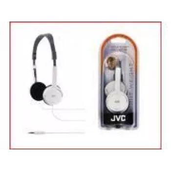 JVC HA-L50W kevyt (valkoinen) kuulokkeet johdollinen musiikki