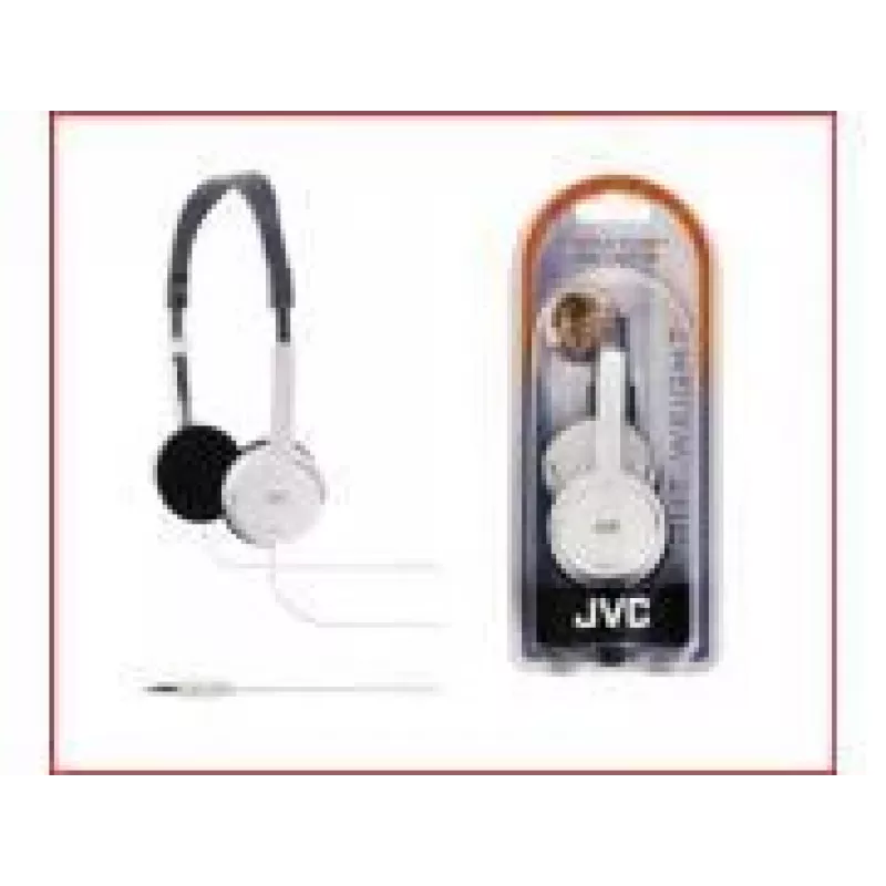 JVC HA-L50W kevyt (valkoinen) kuulokkeet johdollinen musiikki