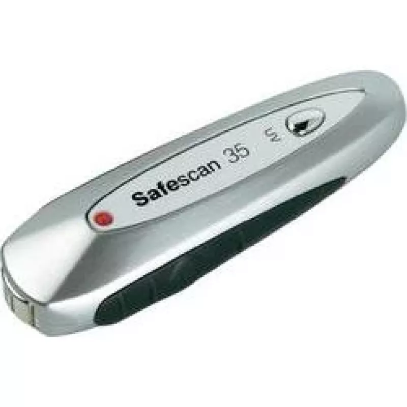 Safescan 35 kannettava väärennettyjen seteleiden tunnistin, UV / magneettinen / turvalanka