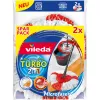 Moppipää Vileda punainen valkoinen
