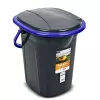 GreenBlue GB320BB kannettava retkeilyvessa (ämpäri), 19 l, musta/laivastonsininen