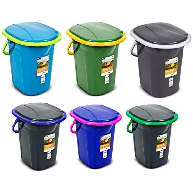 GreenBlue GB320BB kannettava retkeilyvessa (ämpäri), 19 l, musta/laivastonsininen
