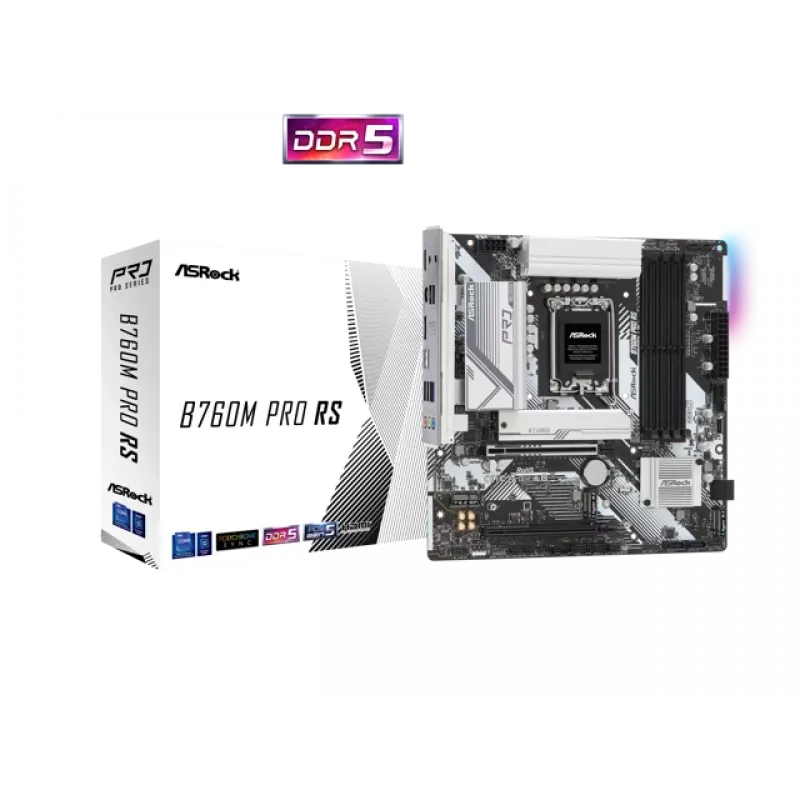 ASRock B760M Pro RS DDR5 Micro-ATX emolevy