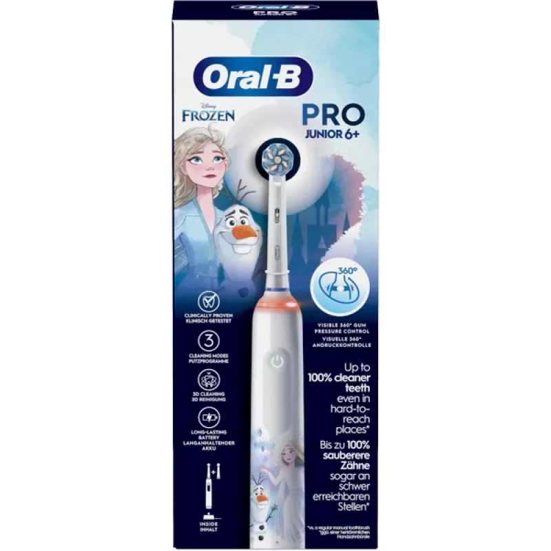 Pyörivä hammasharja Oral-B PRO Junior Frozen