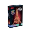 3D-palapeli Cubicfun Eiffel-torni yöversio LED cubicfun malli 306-L534H – valaistu arkkitehtoninen 3D-palapeli