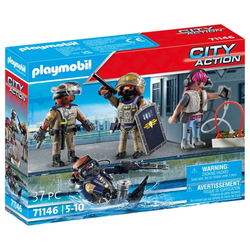 Toiminta-seikkailupelisarja Playmobil City Action 71146 ikä 5–10