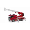 Paloauto BRUDER Scania Super 560R punainen valkoinen muovi 3+