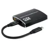 Gembird A-CM-HDMIF2-01 USB-C - Dual-HDMI-adapteri, 4K 60Hz, musta
