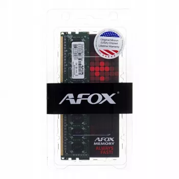 AFOX DDR3 8G 1600 UDIMM -muistimoduuli 8 GB 1600 MHz LV 1,35V (AFLD38BK1L) - 8 GB - DDR3
