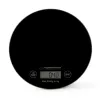 Esperanza EKS003K keittiövaaka musta tasainen pinta Rotondo elektroninen keittiövaaka