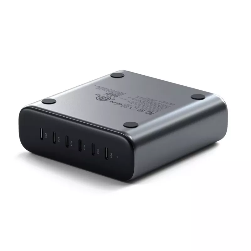 Sisälaturi Satechi ST-C200GM-EU Universal harmaa 6 USB Type-C-liitäntää
