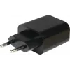 Laturi PD-2020, USB-C-laturi (musta, ilman kaapelia, PD 20 wattia, Quick-Charge 3.0)