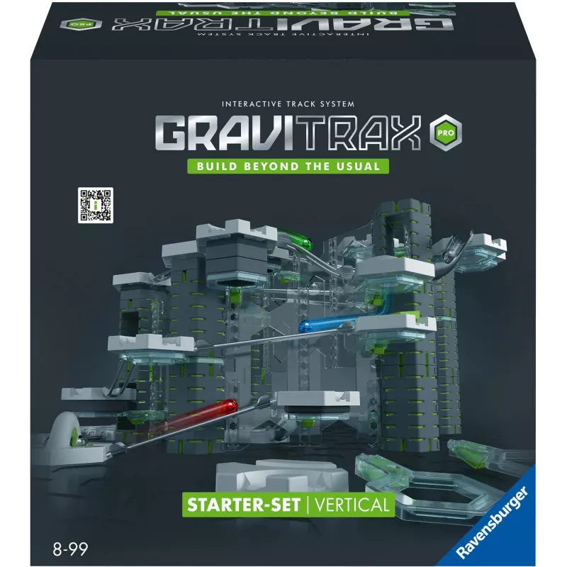 Lelukuularata Ravensburger GraviTrax PRO Starter-Set Vertical 8-vuotiaasta