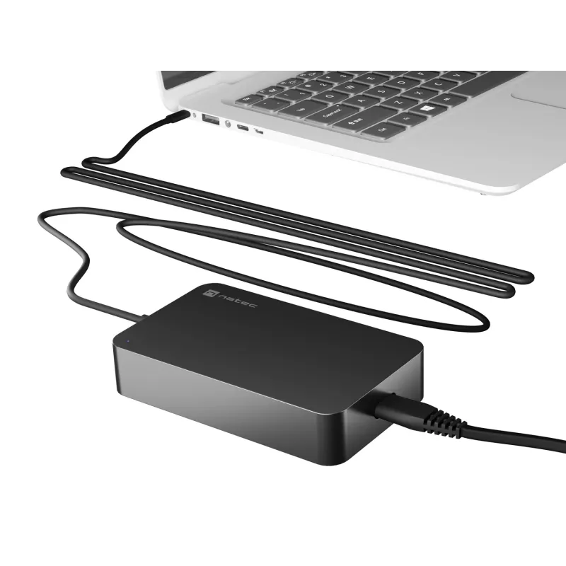 natec Grayling - kannettava - sisätiloihin - 110 - 240 V - 50 - 60 Hz - 90 W - 5 - 20 V