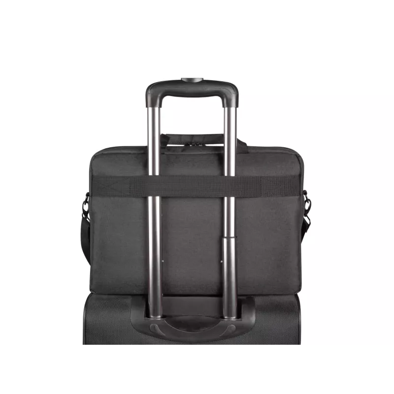 Salkku NATEC Beira 39,6 cm (15,6 inch) — polyesteri, 1 pääosasto, olkahihna, musta