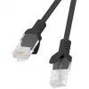 Lanberg PCU5-20CC-0025-BK Cat.5e UTP -kytkentäkaapeli, 0,25 m, musta, 10 kpl:n pakkaus