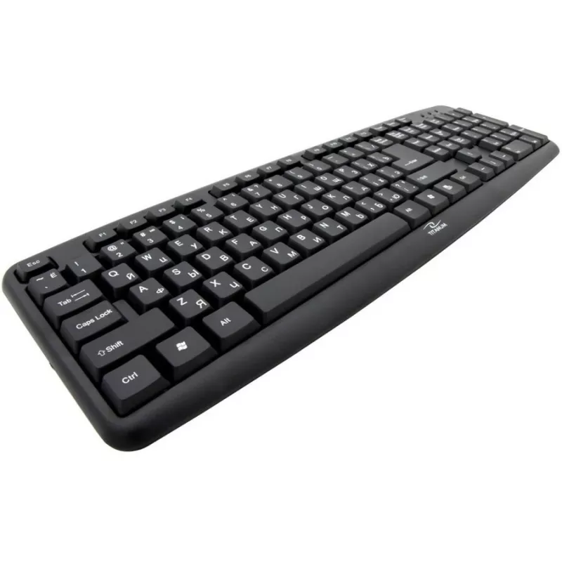 Esperanza TKR101 näppäimistö Office USB QWERTY englanti, venäjä musta