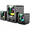 Esperanza EGS107 kaiutin 2.1 USB LED 5 W musta