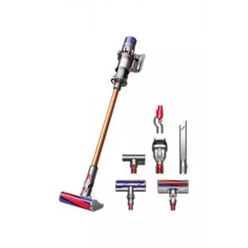 Dyson Cyclone V10 Absolute 2-in-1 varsi-imuri akku kuiva pussiton kupari, nikkeli