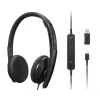 Lenovo 4XD1M45626 kuulokkeet/headset johdollinen panta USB Type-C musta