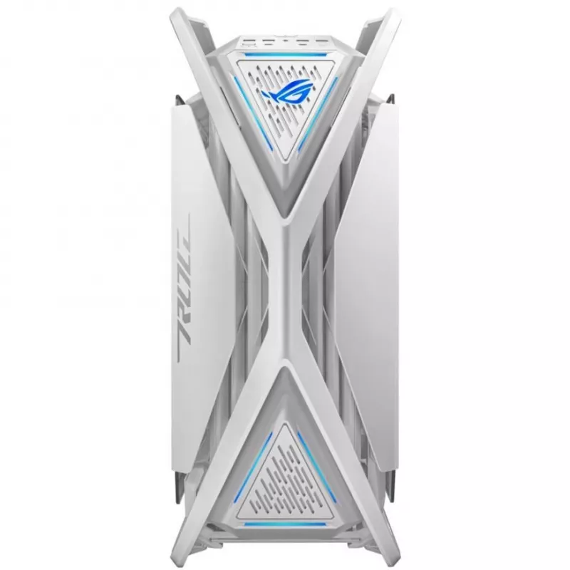 ASUS ROG GR701 Hyperion White, PC, valkoinen, ATX, EATX, micro ATX, Mini-ITX, alumiini, Multi, Front