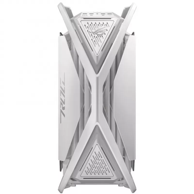 ASUS ROG GR701 Hyperion White, PC, valkoinen, ATX, EATX, micro ATX, Mini-ITX, alumiini, Multi, Front