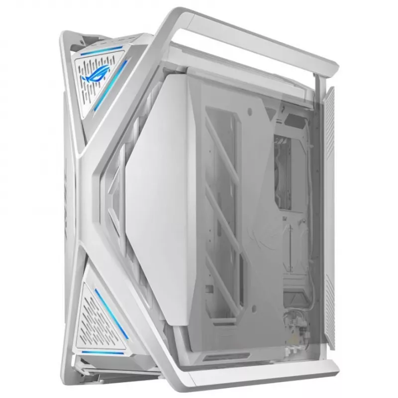 ASUS ROG GR701 Hyperion White, PC, valkoinen, ATX, EATX, micro ATX, Mini-ITX, alumiini, Multi, Front