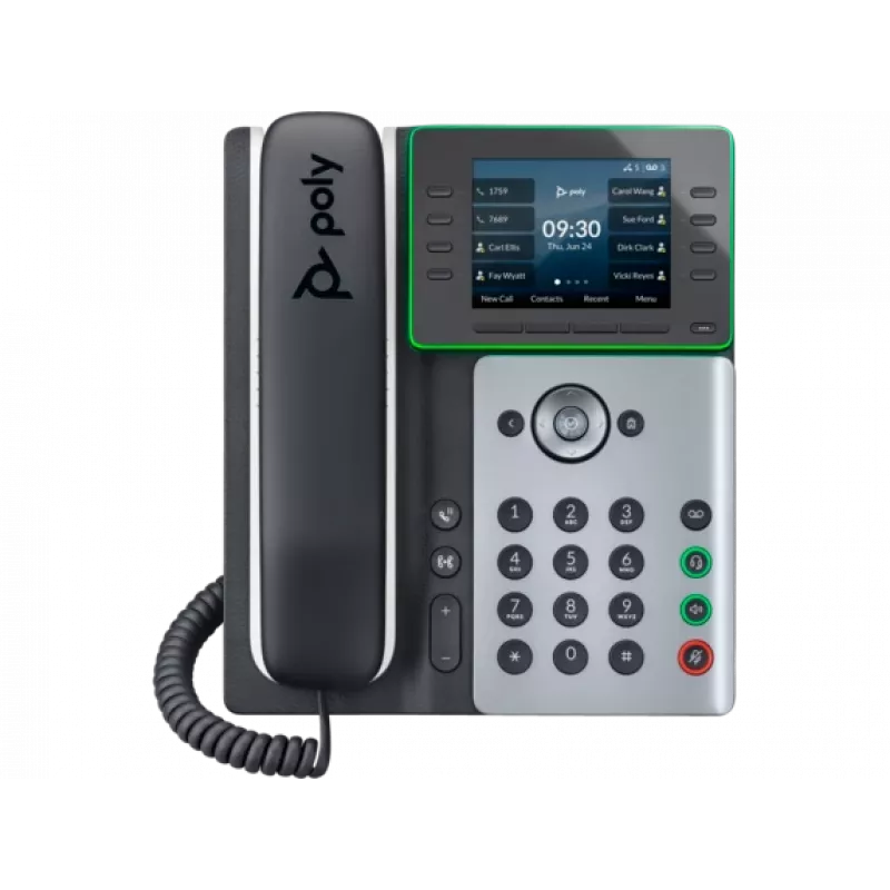 HP Poly Edge E320 IP-puhelin ja PoE-tuki, IPS, 320 x 240 pikseliä, 4:3, HTTPS, ENERGY STAR, EAC, RoHS, Federal Communications Commission (FCC), CE, BSMI