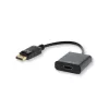 Savio CL-55 videokaapelisovitin 0,2 m DisplayPort HDMI Type A (Standard) musta