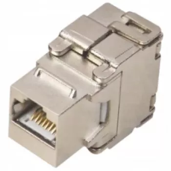 Avizio Alantec MKB-S6-1 - RJ45 - hopea - naaras - suora - metalli - 22/24 (MKB-S6-1) - a-lan