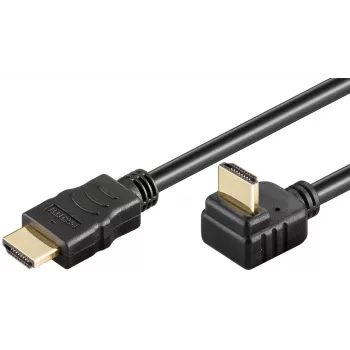 Wentronic 61273 HDMI-kaapeli 1,5 m HDMI tyyppi A (standardi) musta (61273)