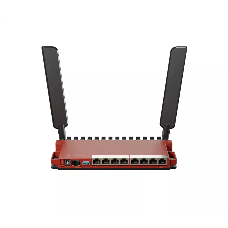 Mikrotik L009UiGS-2HaxD-IN langaton reititin Gigabit Ethernet yksitaajuus (2,4 GHz) punainen