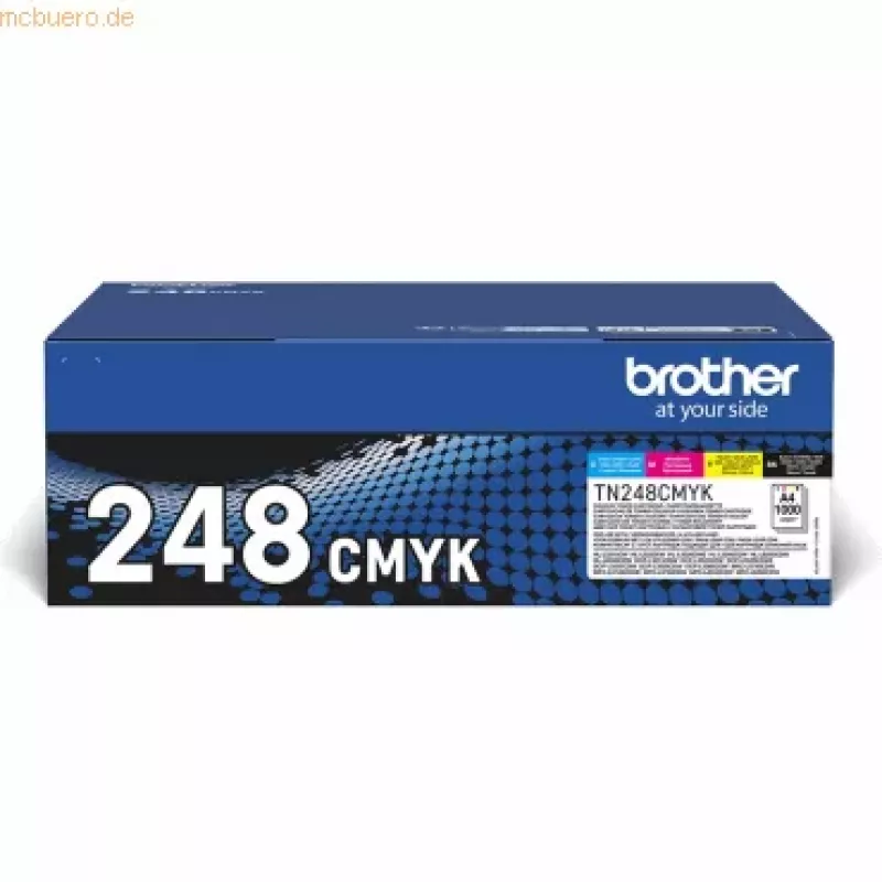 Brother TN-248VAL värikasetti 4 kpl alkuperäinen musta, cyan, magenta, keltainen