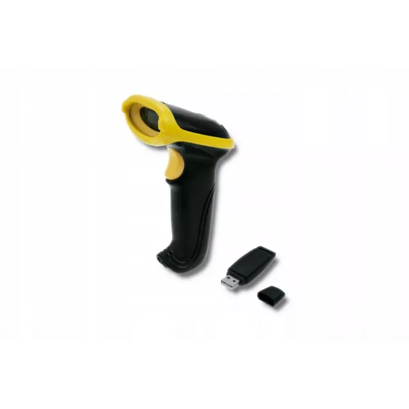 Qoltec 50862 langaton laser viivakoodilukija 1D | 2.4GHz