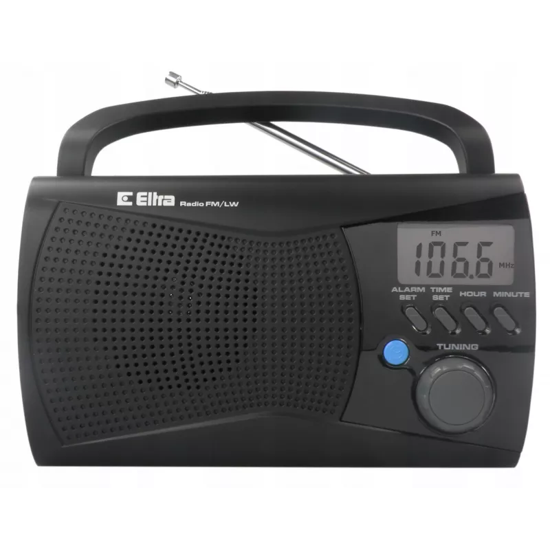 Eltra Kinga 2 kannettava radio, musta