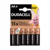 Paristopakkaus Duracell Basic AA / LR6 — 6 kpl (alkalinen)