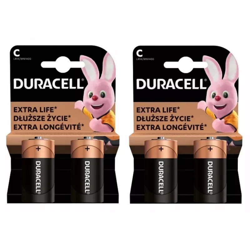 Duracell Basic C (LR14) alkaliparisto, 2 kpl pakkaus