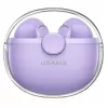 (Violetti, Bluetooth Headphone 5.1) USAMS Bluetooth Headphone 5.1 Wireless TWS Earphone Touch Control Earbuds Waterproof Sport Headsets Noise Reduction