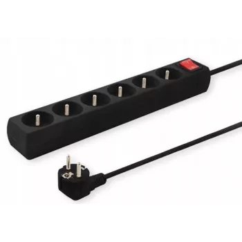 SAVIO LZ-04 jatkojohto musta