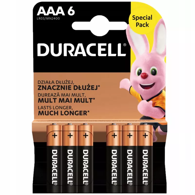 Paristo Duracell AAA R03 6 kpl