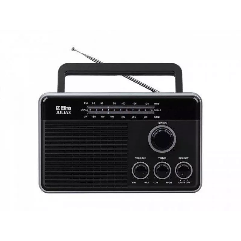 Eltra Radio Julia 3 musta