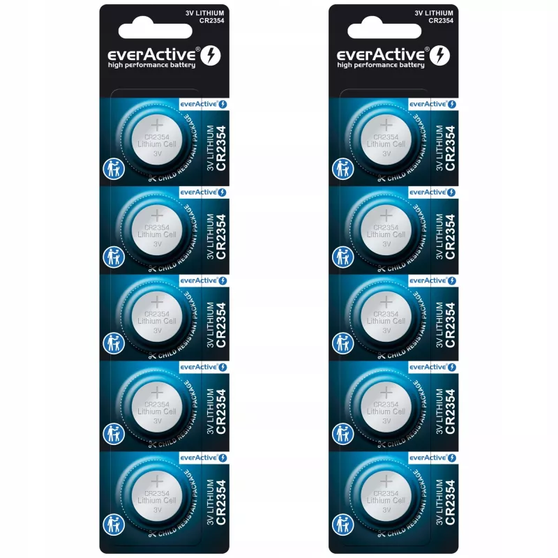 Litium-nappiparisto everActive CR2354 - blister 5 kpl